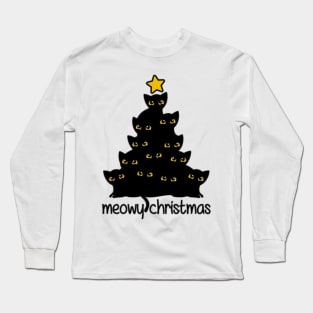 Christmas Meowy Long Sleeve T-Shirt